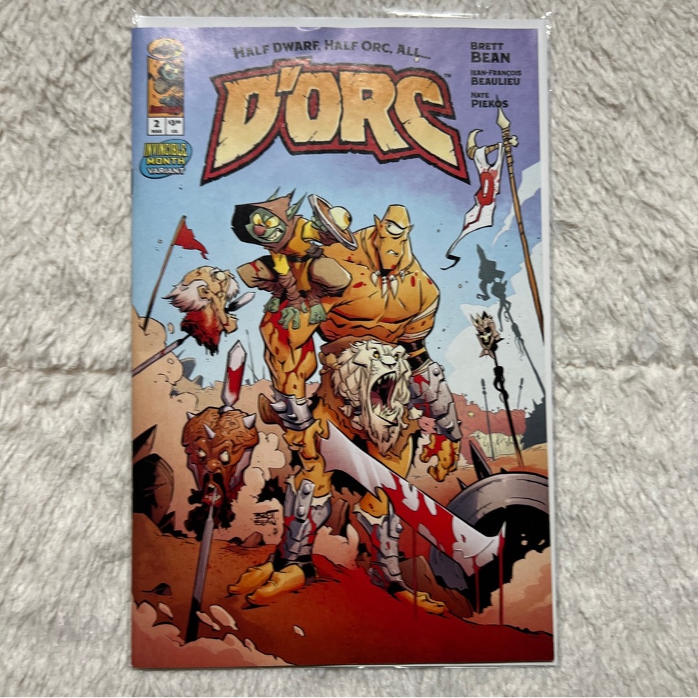 Image Comics D'Orc #2 Invincible Variant